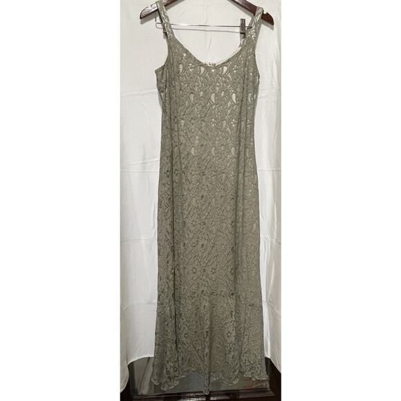 SPENCER ALEXIS Kimono Top & Dress Set - Size 6 - Silver / Gray - NWOT‎ - Picture 1 of 14